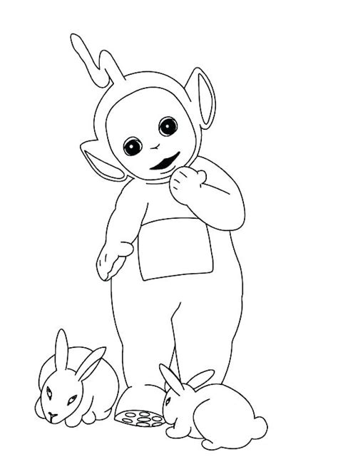 Teletubbies Dipsy Coloring Pages At Getdrawings Free Download
