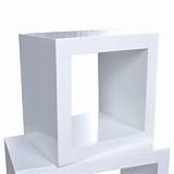White Cube Shelves Images