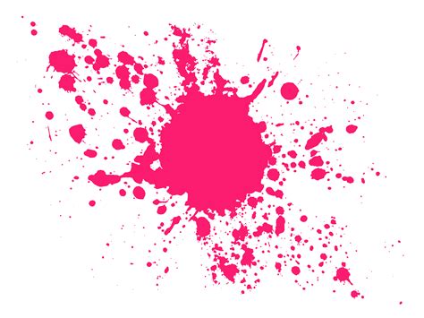 Pink Paint Splat Clipart Best