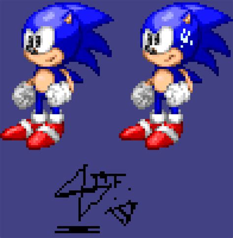 Srb2 Custom Sprite Sonic Doom 2 Sonic By Springincredible On Deviantart