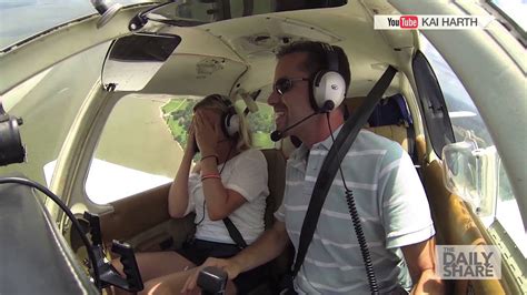 Pilot Uses His Plane To Propose To Girlfriend Youtube