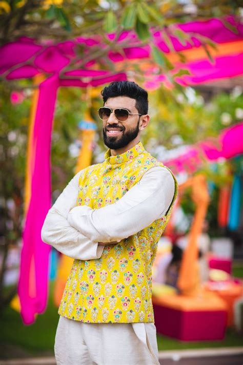 real grooms who wore the quirkiest outfits wedding outfits for groom haldi ceremony outfit