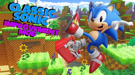 Sonic Forces Classic Sonic Improvement Mod Trailer Youtube
