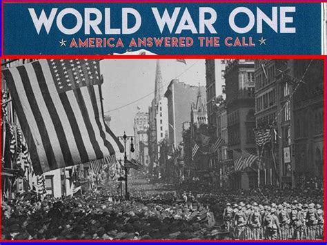 2 Avril 1917 Entrée Des États Unis Dans La Première Guerre Mondiale