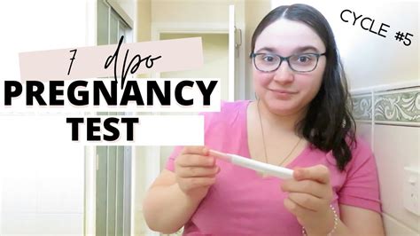 Live Pregnancy Test At 7 Dpo Early Pregnancy Test Time Ttc Baby