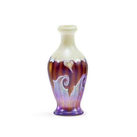 At Auction Louis Comfort Tiffany LOUIS COMFORT TIFFANY 1848 1933 Vase