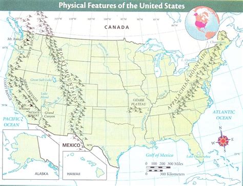 Map Of Usa Mountains Topographic Map Of Usa With States