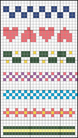 Small price to pay for fun and quality work. borders3 | Simple cross stitch, Cross stitch boarders ...