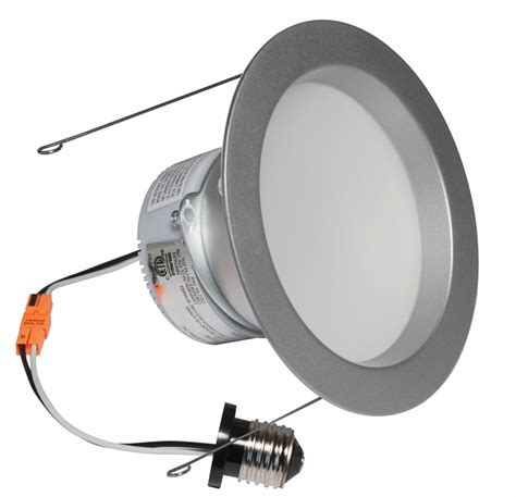 These recessed ceiling led lights are ic rated and come with a thermally protected junction box. American Lighting 6 E-Pro LED Recessed Downlight