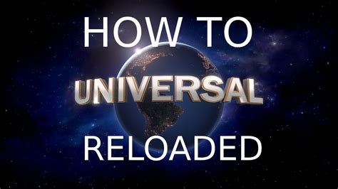 How To Make You Own Universal Studios Intro In Blender Reloaded Youtube