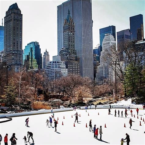 Central Park Winter Map