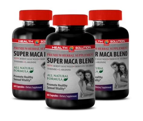 Men Sex Enhancer Supplement Super Maca Complex 3b Tribulus