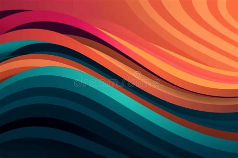 Vibrant Abstract Background An Abstract Background Illustration