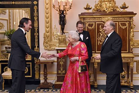 Prince Rahim Aga Khan Her Majesty The Queen Hosts A Dinner To Mark