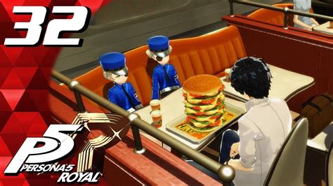 [let s play] persona 5 royal episode 32 outing with the twins big bang burger event [hard