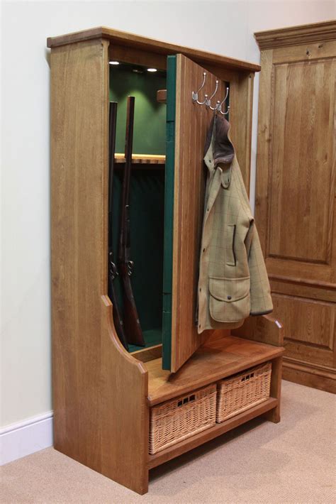Seldom, many people think choosing between a gun safe and a gun cabinet is simple, but when they actually need to pick between the two it is when they release their complexities. Gun Concealment Bench - Furniture | StashVault - Secret ...