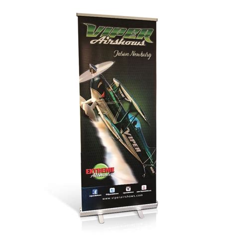 Retractable Banner Stands Economy Lush Banners