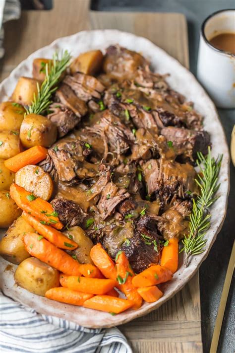 If you look around my site for about 5 seconds, you my favorite things to cook in the instant pot? Instant Pot Pot Roast Recipe - Easy Pressure Cooker Pot ...