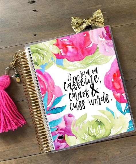 Digital Download Printable Stylish Planner™ Cover Set Etsy Happy