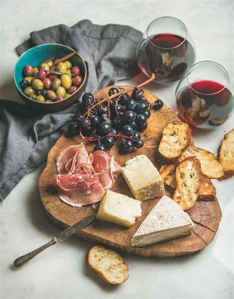 Wine And Snack Stock Photo 03 Free Download