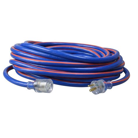 The reason is that such cords have a higher capacity to deliver power. Southwire 50 ft. 10/3 SJTW Hi-Visibility Multi-Color ...