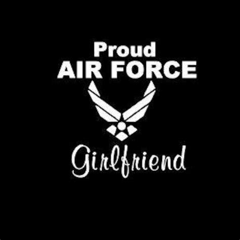 New Proud Air Force Girlfriend Custom Unisex Premium Short Etsy