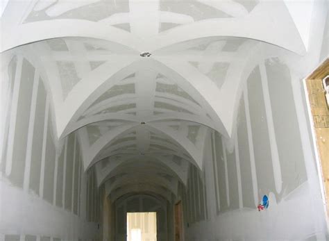A groin vault or groined vault (also sometimes known as a double barrel vault or cross vault) is produced by the intersection at right angles of two barrel vaults. Groin Vaults l Prefabricated Groin Ceilings (With images ...