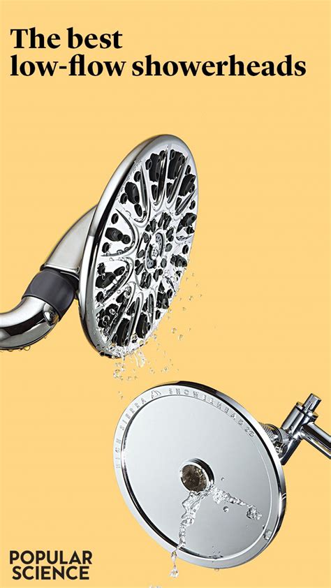 The Best Low Flow Showerheads For Saving Water Low Flow Shower Head