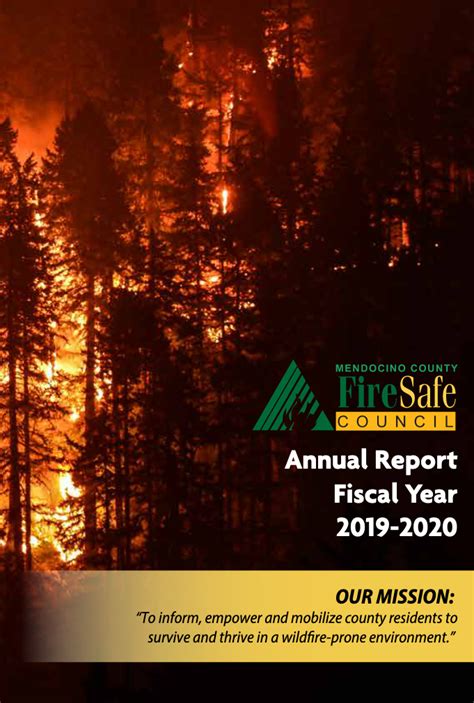 Mcfscs 2019 2020 Fy Annual Report Is Now Available Mendocino County