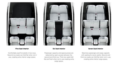 Tesla Model X In 7 Seat Configuration Finally Gets Fold Flat 2nd Row