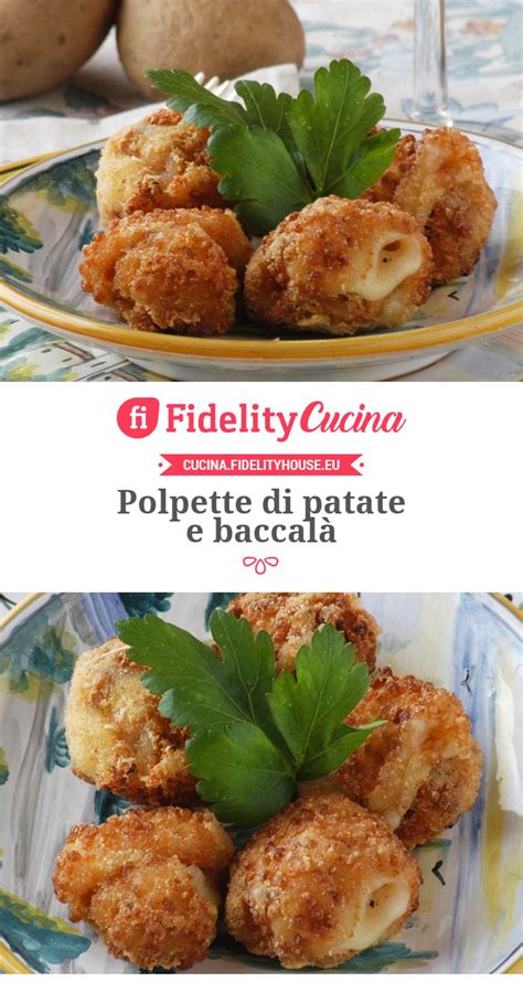 Queste polpettine sono profumate e aromatiche grazie alla presenza del prezzemolo e della noce moscata e, volendo. Polpette di patate e baccalà | Ricetta | Ricette, Idee ...