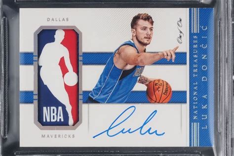 Dallas Mavericks Star Luca Doncic Sets Record Rare Rookie Card Sells