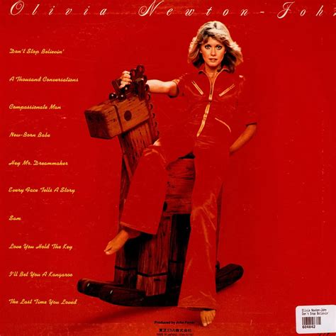 Olivia Newton John Don T Stop Believin Vinyl Lp 1976 Jp Original Hhv