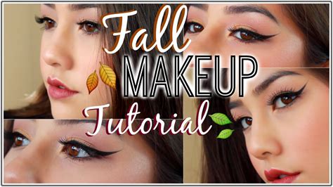 fall makeup tutorial ♡ xlivelaughbeautyx ♡ youtube