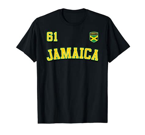 Jamaica 61 Independence Day 2023 Jamaican Flag Clothing T Shirt