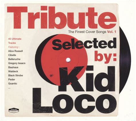 Kid Loco Tribute The Finest Cover Songs Vol 1 2016 Cd Discogs