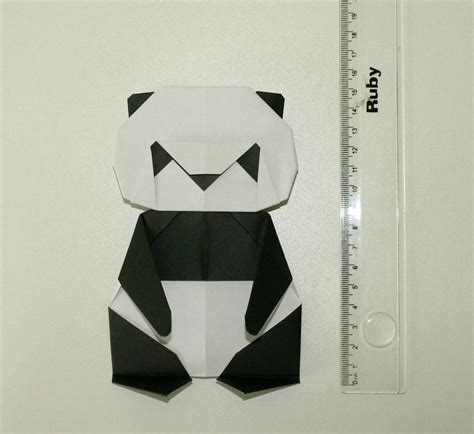 Panda Origami Etsy