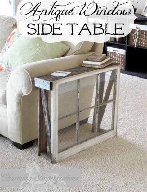 Ships free orders over $39. Antique Window Side Table - Charming Imperfections | Home ...