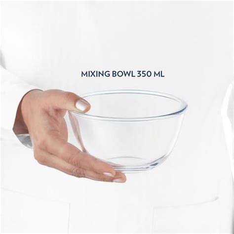 Buy Borosil Glass Mixing And Serving Bowls With Blue Lids Oven And Microwave Safe Borosilicate