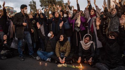 Furor In Iran And Abroad After Tehran Admits Downing Ukrainian Jetliner The New York Times