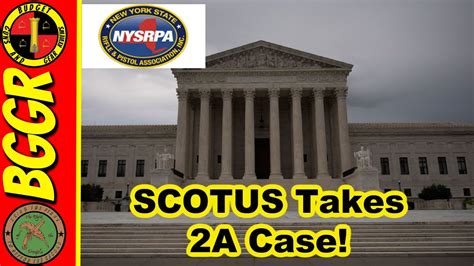 Supreme Court Takes Up Major Second Amendment Case Nysrpa V Corlett