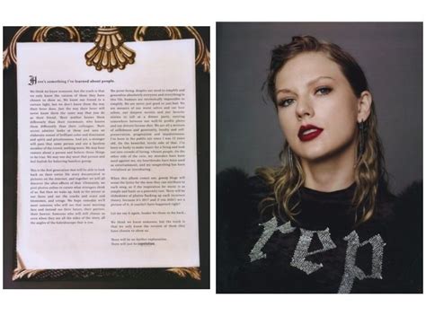 Taylor Swift Reputation Magazine Vol 1 Genius Taylor Alison Swift