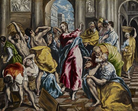 El Greco The Purification Of The Temple Arte Religiosa Fare Arte Arte