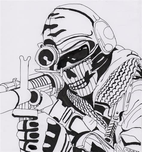 27 Inspiration Photo Of Call Of Duty Coloring Pages