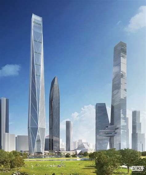 Shenzhen Tower The Skyscraper Center Futuristicarchitecture Unusual