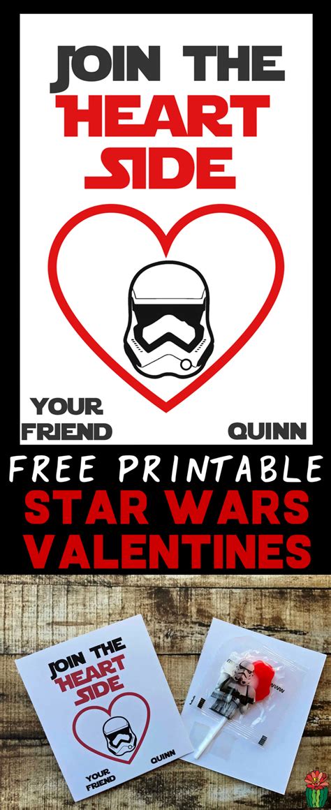 Join The Heart Side Star Wars Valentines Desert Chica