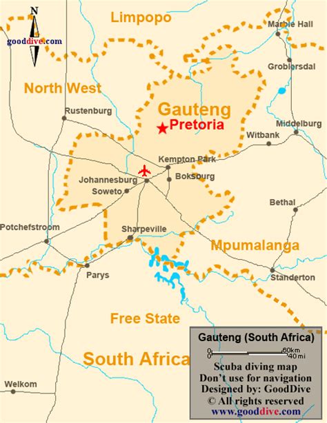 The columbia encyclopedia, 6th ed. Gauteng map - Goodive.com