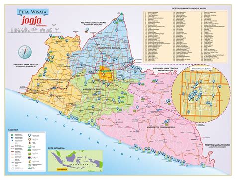 Peta Jawa Tengah Dan Yogyakarta Paling Dicari Galeri Peta