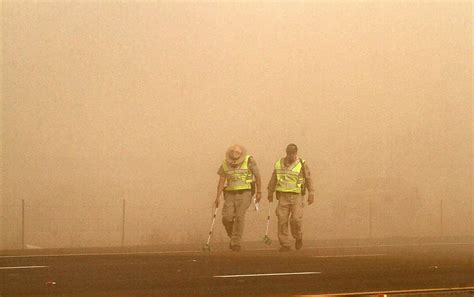 Arizona Dust Storms Cause Chaos On Highways