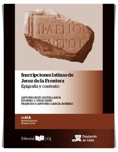 Studia Philologica Gaditana Presentación Del Libro “inscripciones